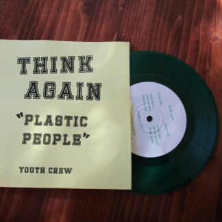 Think Again - Plastic People 7 inch vinyl record