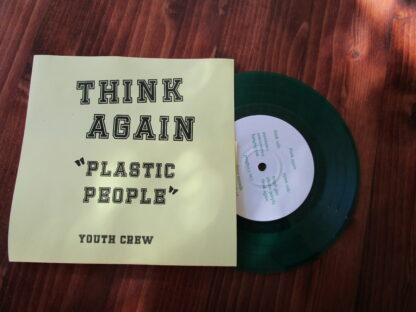 Think Again - Plastic People 7 inch vinyl record