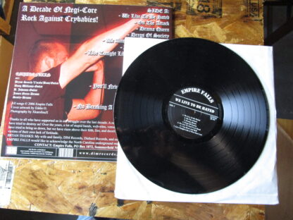 Empire Falls - We Live To Be Hated 12 inch vinyl record - Image 2