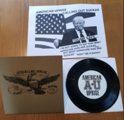 American Uprise - First 3 Songs 7 inch vinyl record - Image 2