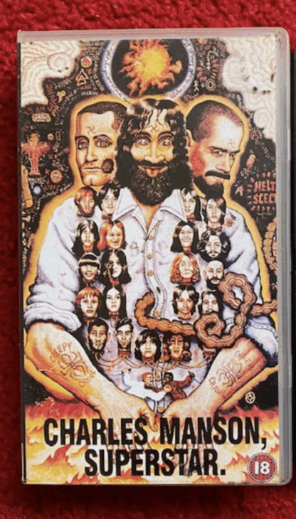 CHARLES MANSON SUPERSTAR VHS