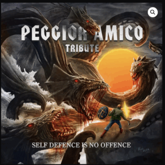 V/A PEGGIOR AMICO -SELF DEFENSE IS NO OFFENCE DOUBLE TRIBUTE CD